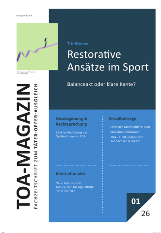 Das Cover des TOA-Magazins mit der Aufschrift