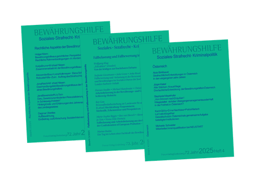 Drei übereinandergelagerte grüne Titelseiten der